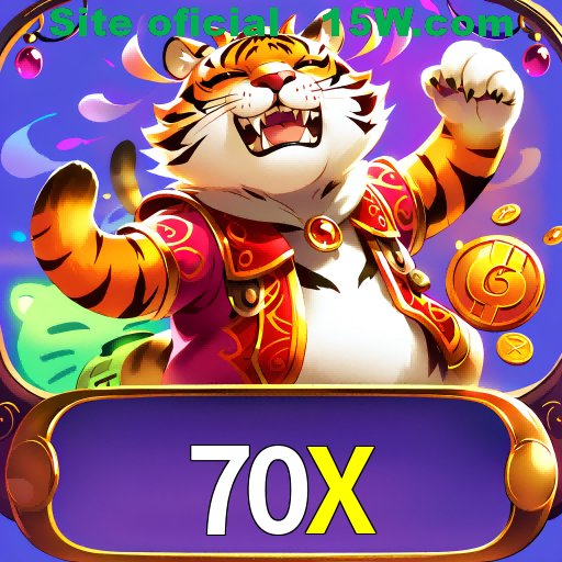 Imagem promocional da 70X mostrando a plataforma e suas vantagens